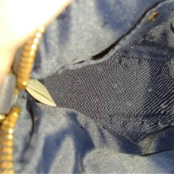 Kate Spade Red and Navy Bow Terrace Striped Satchel (mini) - Picture 5 of 6